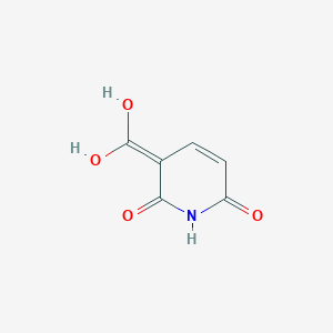 3-(dihydroxymethylidene)pyridine-2,6-dione