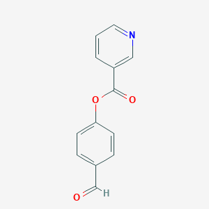 (4-formylphenyl) pyridine-3-carboxylate