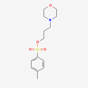 3-morpholin-4-ylpropyl 4-methylbenzenesulfonate