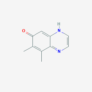 7,8-Dimethylquinoxalin-6-ol