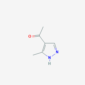 1-(5-Methyl-1H-pyrazol-4-yl)ethanone