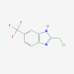 2-(Chloromethyl)-6-(trifluoromethyl)-1H-benzo[D]imidazole