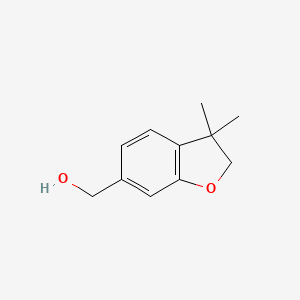 (3,3-Dimethyl-2,3-dihydro-1-benzofuran-6-yl)methanol