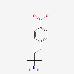 methyl 4-(3-amino-3-methylbutyl)benzoate