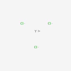 molecular formula Cl3Y B085317 Yttrium chloride CAS No. 10361-92-9