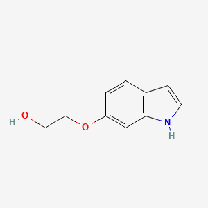 2-((1H-indol-6-yl)oxy)ethanol