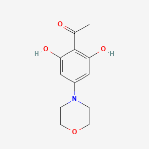 1-(2,6-Dihydroxy-4-morpholinophenyl)ethanone