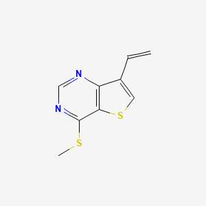 4-(Methylthio)-7-vinylthieno[3,2-d]pyrimidine