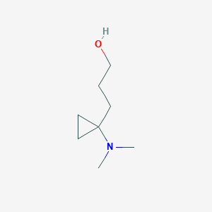 3-[1-(Dimethylamino)cyclopropyl]-1-propanol