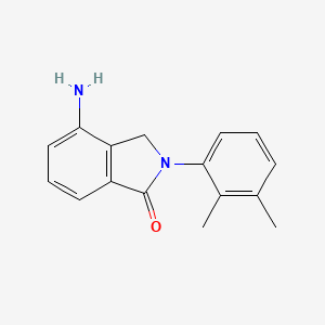 4-amino-2-(2,3-dimethylphenyl)-3H-isoindol-1-one