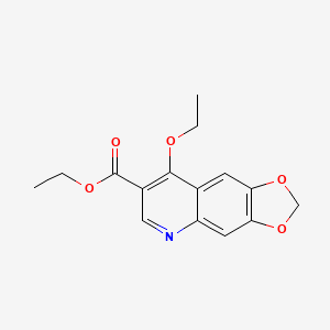 ethyl 8-ethoxy[1,3]dioxolo[4,5-g]quinoline-7-carboxylate