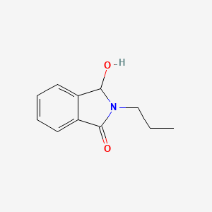 3-Hydroxy-2-propyl-2,3-dihydroisoindol-1-one