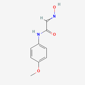 2-(N-hydroxyimino)-N-(4-methoxyphenyl)acetamide