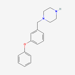 1-[(3-Phenoxyphenyl)methyl]piperazine