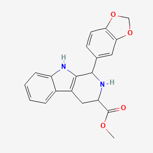 (1S,3R)-Methyl-1,2,3,4-tetrahydro-1-(3,4-methylenedioxyphenyl)-9H-pyrido[3,4-b]indole-3-carboxylate