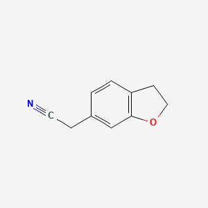 2-(2,3-Dihydrobenzofuran-6-yl)acetonitrile