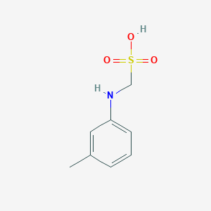 (3-methylanilino)methanesulfonic acid