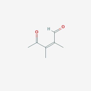 (Z)-2,3-Dimethyl-4-oxopent-2-enal