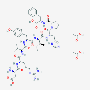 H-Asp-Arg-Val-Tyr-Ile-His-Pro-Phe-OH.2CH3CO2H