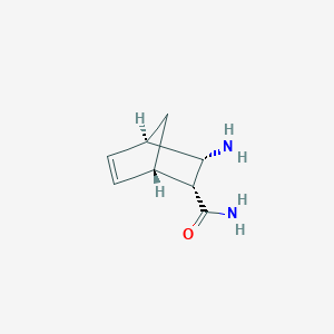 (1S,2R,3S,4R)-3-aminobicyclo[2.2.1]hept-5-ene-2-carboxamide