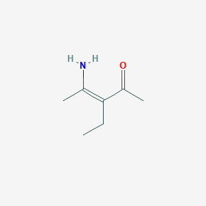 3-Penten-2-one, 4-amino-3-ethyl-, (3Z)-(9CI)