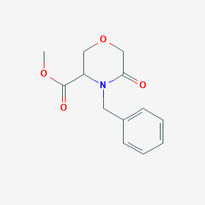 Methyl 4-benzyl-5-oxomorpholine-3-carboxylate