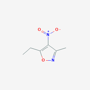 5-Ethyl-3-methyl-4-nitroisoxazole