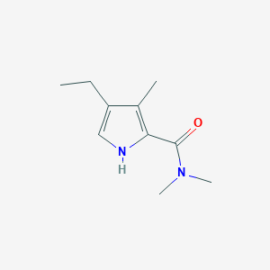 4-Ethyl-N,N,3-trimethyl-1H-pyrrole-2-carboxamide