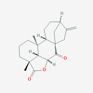 6alpha-Hydroxy-7-oxokaura-16-ene-18-oic acid lactone